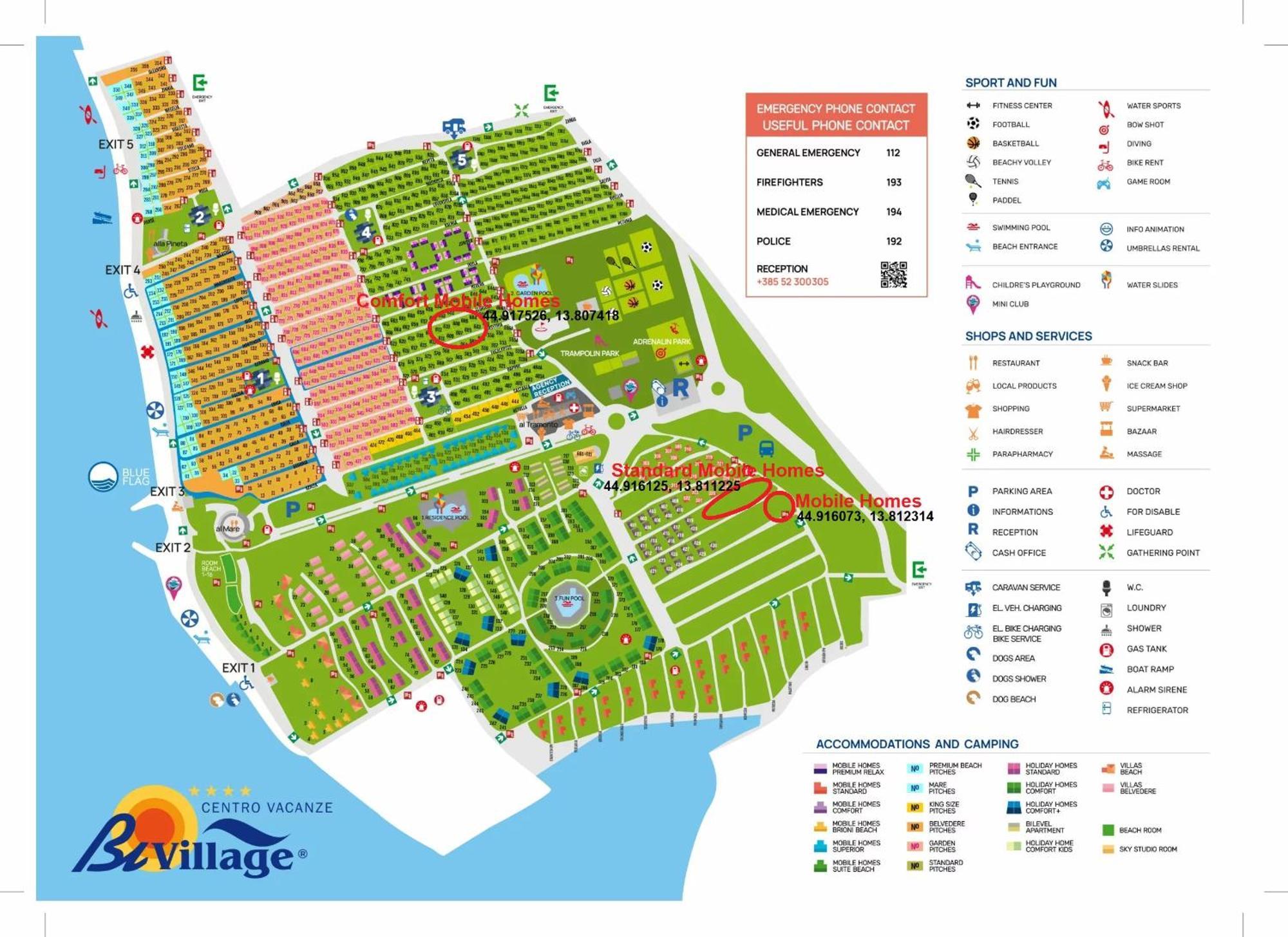 Plamar Mobile Homes Bi Village Fažana Esterno foto